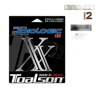 日本直邮 托尔森网球线（单张力） BIOLOGIC Double X 123/BIOLOG