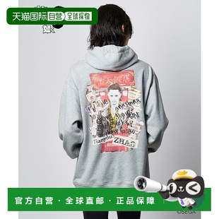 GB0324 1h可退 天佑赵宽松连帽卫衣 龙如8联名款 日本直邮glamb
