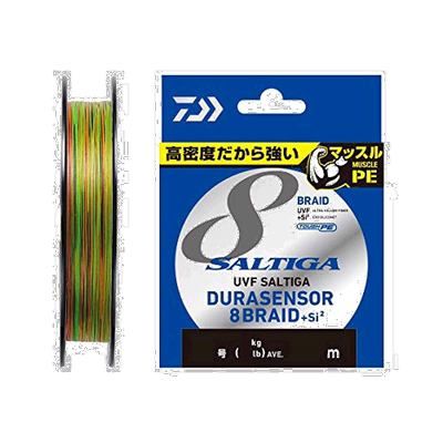 【日本直邮】达亿瓦PE鱼线UVF SALTIGA DURASENSOR X8+Si26号400m