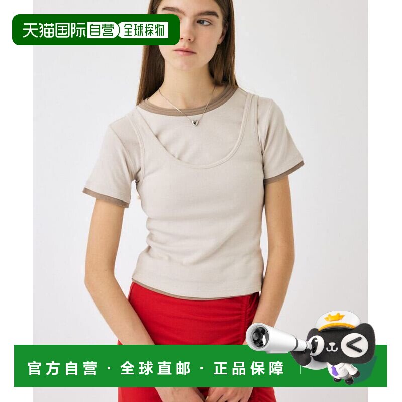 日本直邮LAYERED 套装 TEE女装 - 实物图