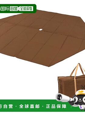 【日本直邮】DOD 单杆帐篷垫 M [厚度 6mm] MA5-770-BR 棕色（大W