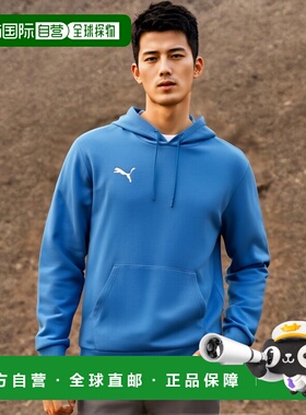 日本直邮PUMA TEAMGOAL 休闲连帽足球运动衫 659377-02