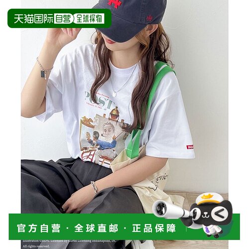 日本直邮Classical Elf 《THE SATURDAY EVENING POST》联名特别T