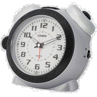 【日本直邮】Casio卡西欧指针式闹钟大音量银色TQ-645S-8JF