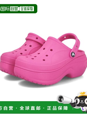 日本直邮CROCS卡骆驰女款时尚厚底凉拖凉鞋210062-6QQ新款