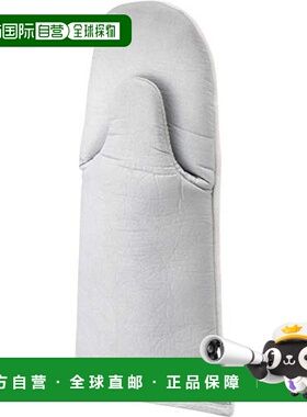 【日本直邮】山崎实业左右通用熨烫用防烫手套W16XD4XH35cm银色 4