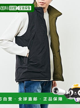 1h可退 日本直邮MASTER FRAME 男士轻量保暖可反穿中棉马甲 两种