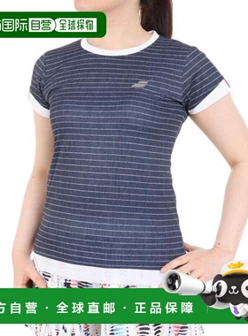 日本直邮BABOLAT 女士俱乐部短袖衬衫 [BWG4330C NV00] 女士衬衫