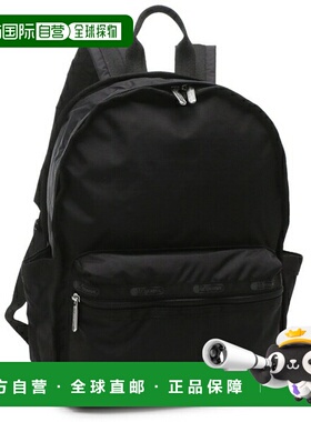 日本直邮LeSportsac Route 小号背包黑色女士3746 R086兼容 A4