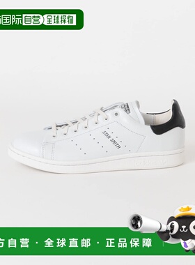 1h可退 日本直邮adidas 男鞋 经典史密斯 全粒面皮革 白色简约休