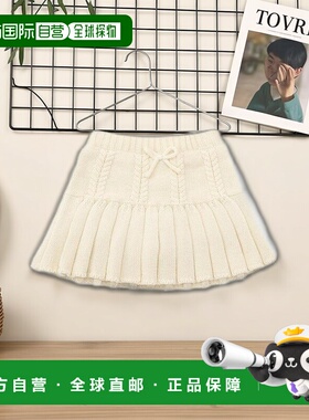 日本直邮日潮 petit main针织百褶裙9654102