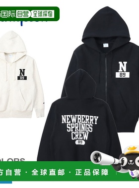 日本直邮Champion Reverse Weave® 拉链连帽衫男款米色C3-C113