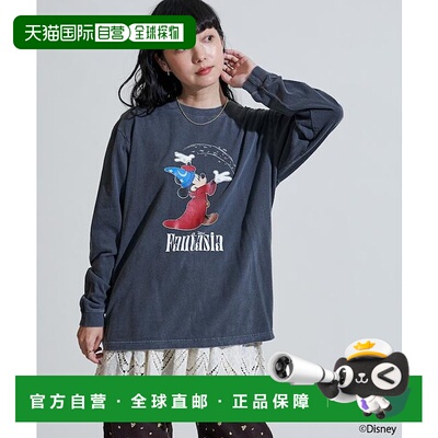 1h可退 日本直邮官方授权 FREAK'S STORE 复古迪士尼印花长袖T恤