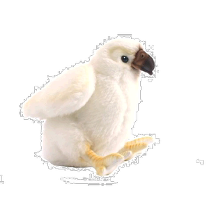 【日本直邮】Hansa汉莎 鸟类动物系列毛茸玩具 小秃鹫 No.3088