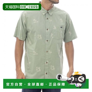 日本直邮Billabong 男士冲浪短袖衬衫 SUNDAYS MINI SS BF011125