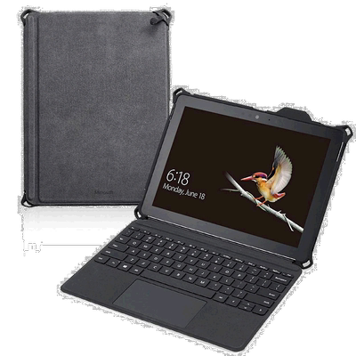【日本直邮】Elecom宜丽客平板电脑保护套SurfaceGo保护套黑色