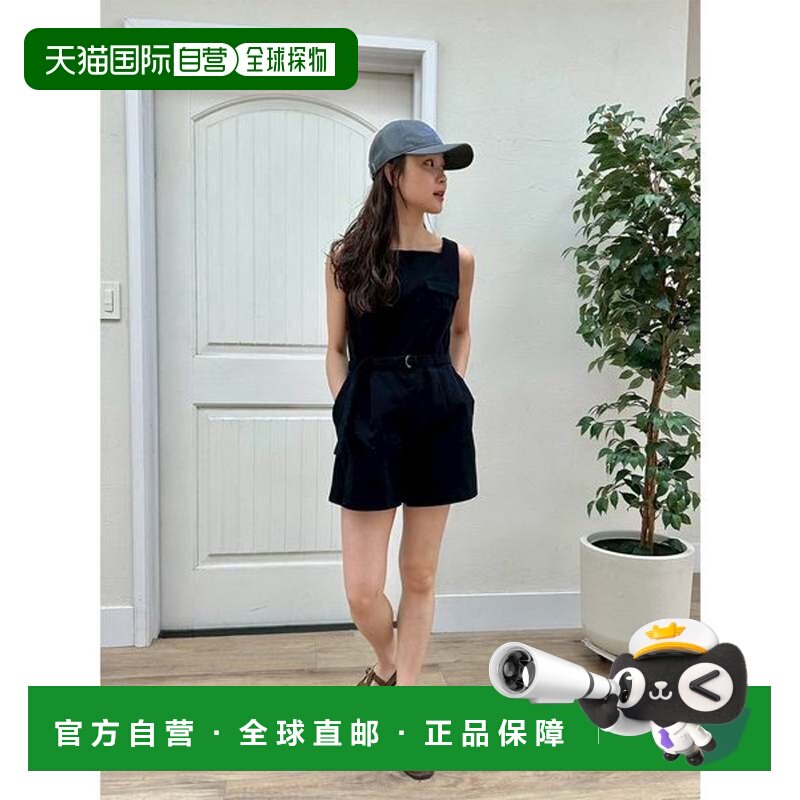 日本直邮LILY BROWN 带腰带迷你连体衣 DNVY