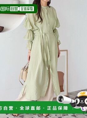 日本直邮KOBE LETTUCE 波点无袖薄纱连衣裙 [E3237]