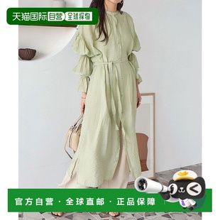 E3237 日本直邮KOBE 薄纱连衣裙 波点无袖 LETTUCE