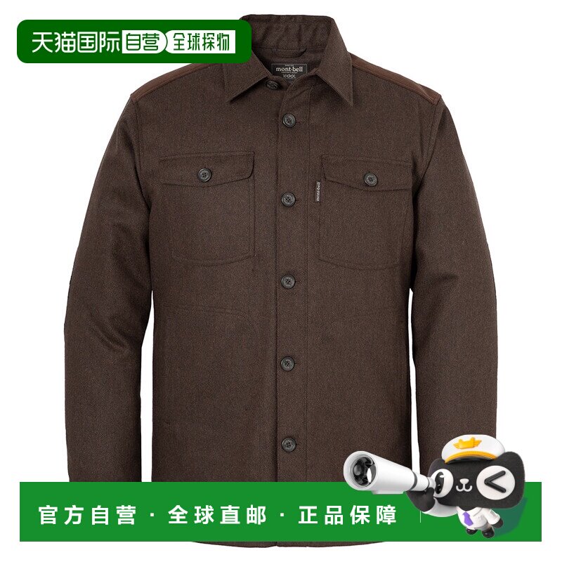 日潮跑腿Montbell 男式 长袖衬衫