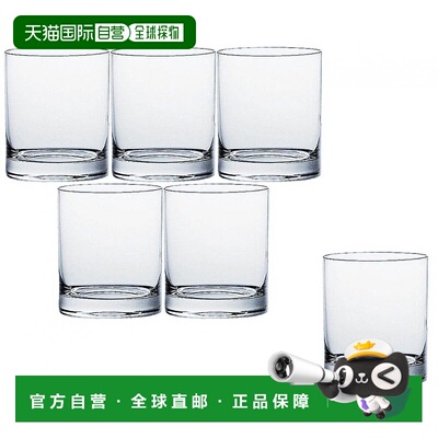 【日本直邮】东洋佐佐木 冰镇饮料用玻璃杯275ml 6个装日本产0711
