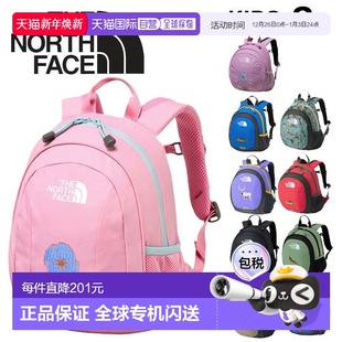 儿童纯色图案背包8L户外露营远足NMJ7236 Face 日本直邮The North