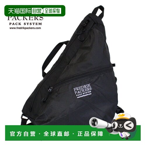日本直邮FREDRIK PACKERS ACCORD SLING 单肩斜挎包 黑色 男女通