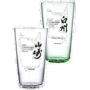 【日本直邮】Suntory三得利 杯子 SAB-135-SAB-135GR 薄 套装340m