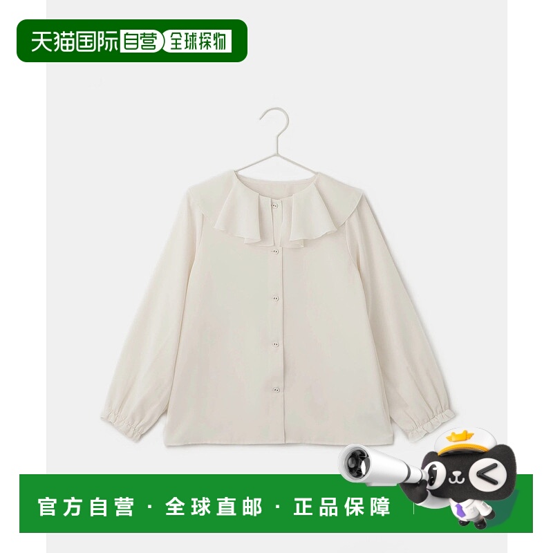1h可退 日本直邮ROPE' PICNIC 若佩尼 女童宽松长袖衬衫 春秋款