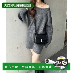 2WAY方领迷你针织连衣裙 女装 柔软保暖 日本直邮nelliy. 1h可退