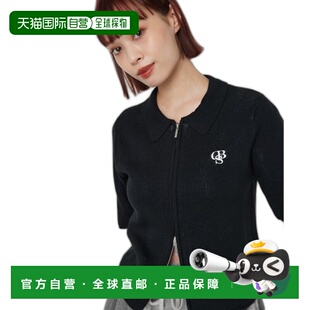 1h可退 日本直邮RODEO CROWNS WIDE BOWL 女士拉链针织短袖上衣 4