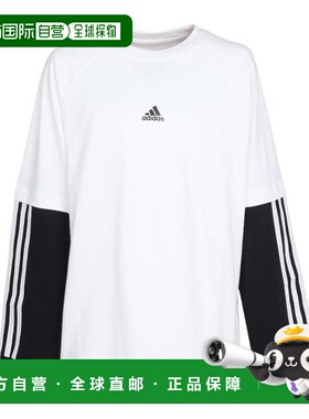 日本直邮adidas 儿童 Street Jam 2IN1 长袖T恤 [JUD58-IV7048]