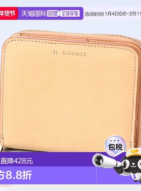 日本直邮IL BISONTE 双折钱包 男女款Vachetta SSW003PVX001NA245