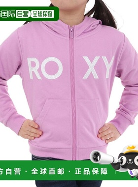 日本直邮ROXY 儿童闪亮拉链外套女士迷你 ROXY 拉链外套 [23FWTZP