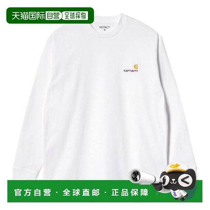 日本直邮Carhartt WIP FW22 American Script Long Sleeve T-Shir