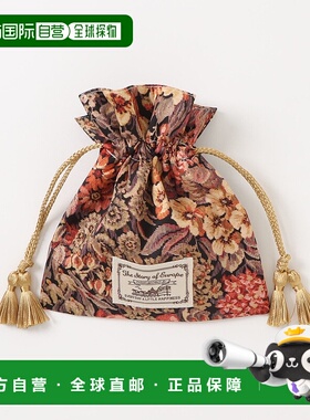 1h可退 日本直邮欧州航路 意大利制复古图案束口袋 LJMP4202