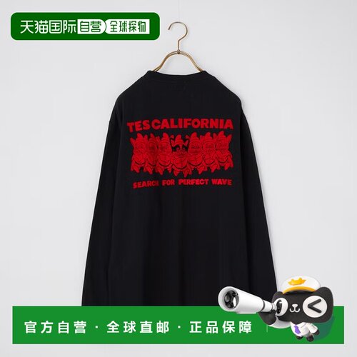 1h可退 日本直邮The Endless Summer 女士 美式重磅纯棉长袖T恤