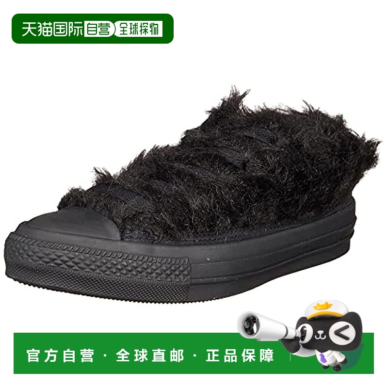 【日本直邮】匡威 休闲鞋AS 毛皮 OX 女士 黑色 23cm 31306731