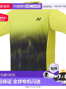 日本直邮Yonex 男士网球比赛 T恤合身款式男女通用10679