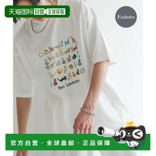 日本直邮URBAN RESEARCH 别注 Ben Lenovitz×SENSE OF PLACE 短T