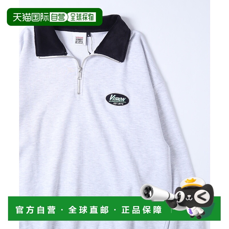 1h可退 日本直邮VISION STREET WEAR 男女同款 大版型卫衣 822356
