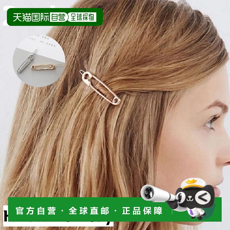 日本直邮Plusnao 发夹 发饰 安全别针风图片