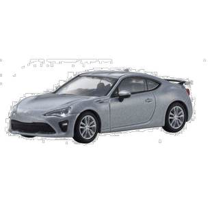 京商原创 丰田 86 GT Limited 2016 银色 1/64玩具车模型