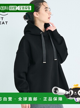 日本直邮coca 柔软汗带连帽衫（黑色）