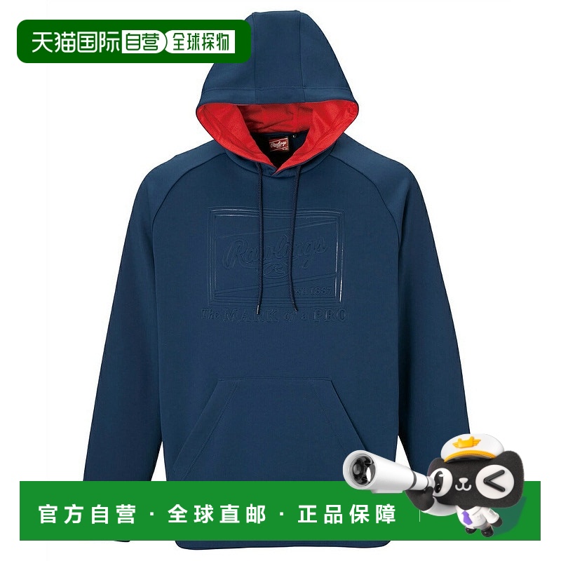 日本直邮 Rawlings 青少年针织棒球连帽衫 AOS14F05J 运动上衣