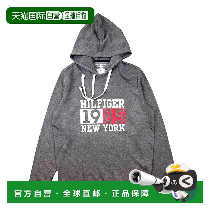 日本直邮Tommy Hilfiger 薄款长袖针织连帽卫衣[TO3203EW012031]