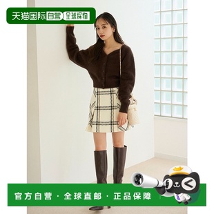 复古罗文格纹A字迷你半身裙 女装 SWFS254 日本直邮SNIDEL 1h可退