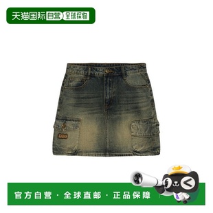 92900045 日本直邮A 牛仔短裙 APE BATHING