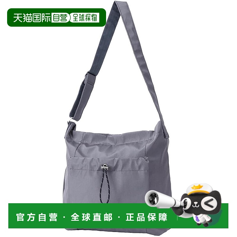 【日本直邮】Legat Largo 单肩包 抽绳包 LI-E1625 GY