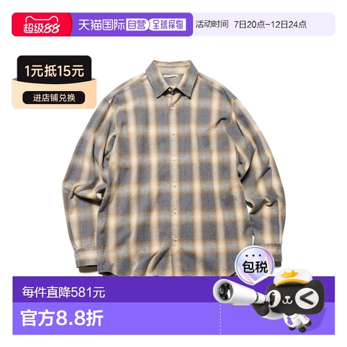 日本直邮uniform experiment 男女同款 褪色质感 【付后1h可退】